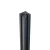 Poteau d'angle garde-corps 45x45x1283mm verre 8,72mm gris anthracite Kozza KR7500 000-890 (5)