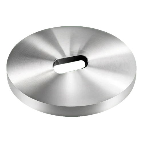 PSG entretoise pour rotules ponctuelles ø 50 mm / 5 mm – trou oblong, AISI 304 satiné 000-896 (1)