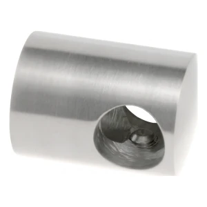 Support de passage pour balustrade PSG Ø 12 mm pour surface plane – acier AISI 304 satiné