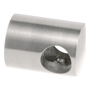 Attache traversante PSG pour garde-corps pour tige ø 16 mm – acier inoxydable AISI 304, satiné