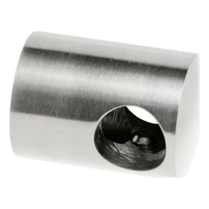 PSG support traversant pour barre ø 12 mm AISI 304 – fixation sur surface plane, poli