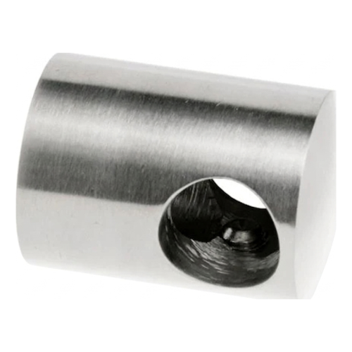 PSG support traversant pour barre ø 12 mm AISI 304 – fixation sur surface plane, poli 000-903 (1)
