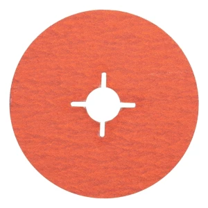 Star Flex FS971 – disque fibre céramique 125 mm P80 pour acier inoxydable