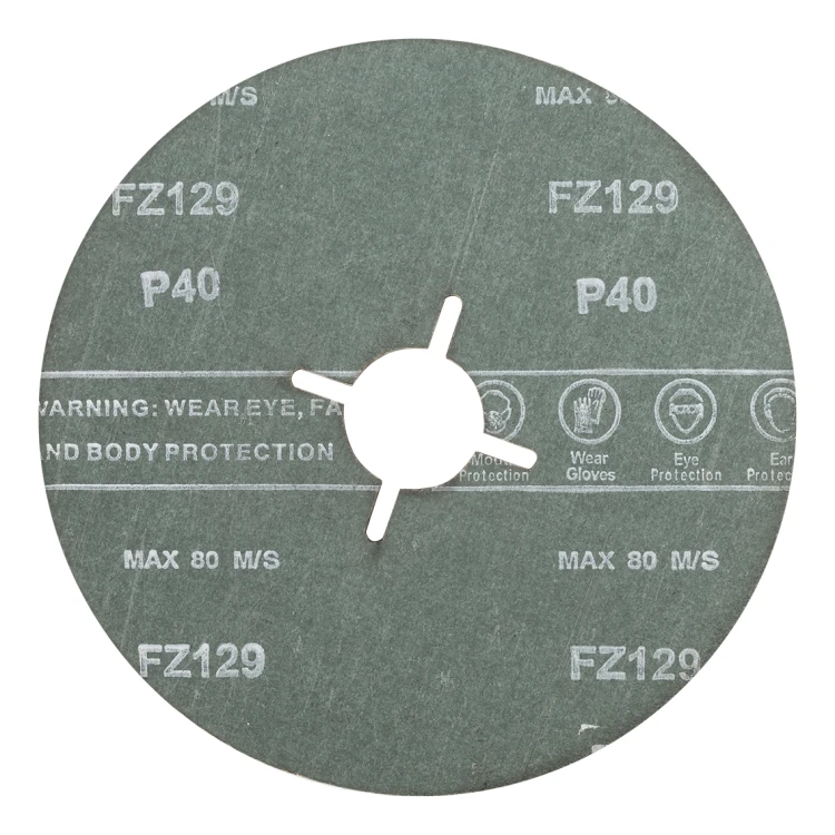 Starflex FZ129 – disque fibre zirconium P40 125 mm pour acier inoxydable 000-912 (2)