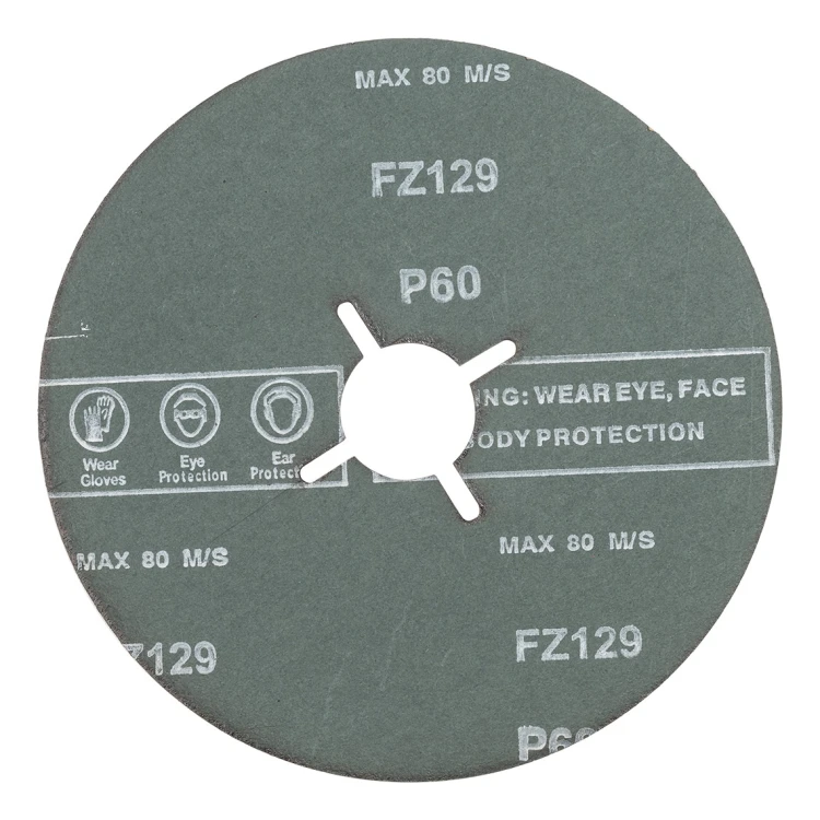 Starflex FZ129 – disque fibre zirconium P60 pour acier inoxydable 125 mm 000-914 (2)