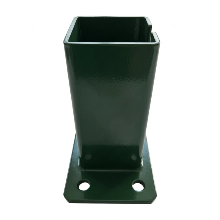 Basis voor hekpaal 80x80 mm 8 mm groen 000-787 (3)