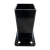 Base pour poteau de clôture 80x80 mm 8 mm noir 000-786 (3)