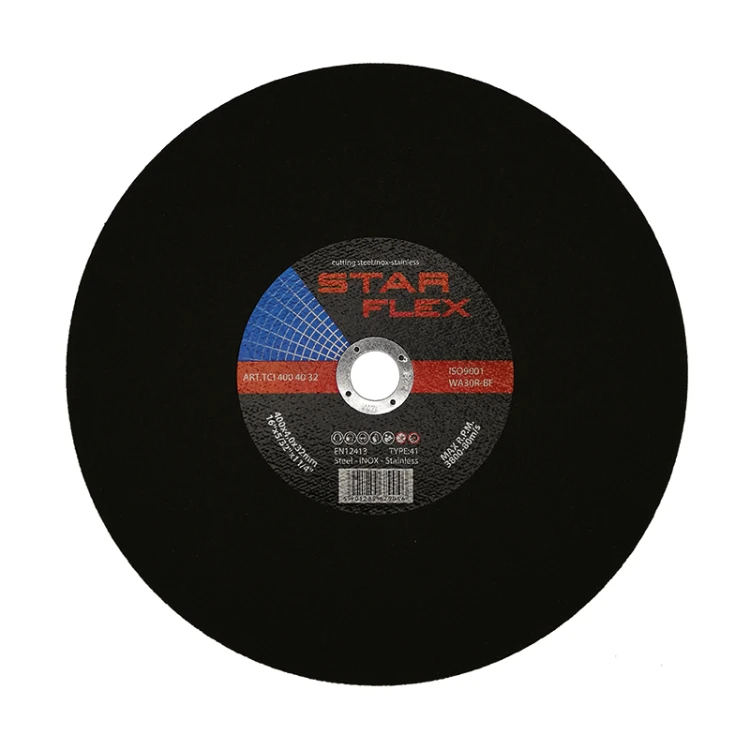Disque de coupe Starflex pour acier et INOX T41 400×4,0×32 mm WA30R-BF 000-952 (1)