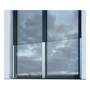 Kozza KB5100 – balcon français en aluminium H1100 mm, verre 16–17,52 mm, anodisé mat