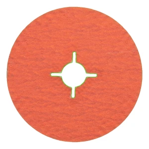 Starflex – disque fibre céramique 125 mm P60 pour acier inoxydable