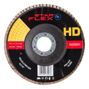Starflex HD – disque à lamelles céramique T29 125 mm granulométrie 60