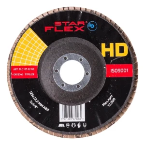 Star Flex HD – disque à lamelles céramique 125 mm T29 granulation 80
