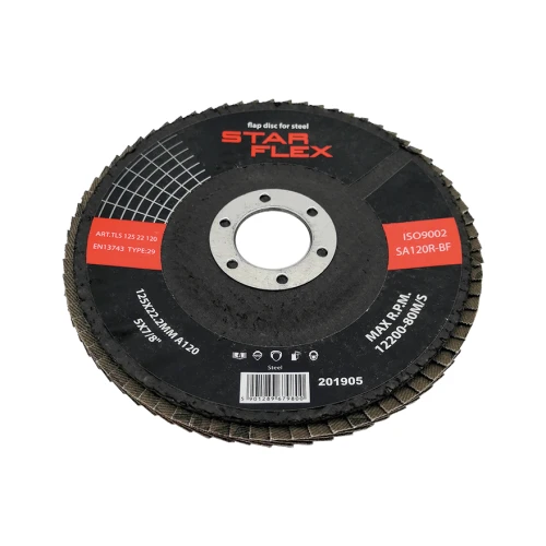 StarFlex lamellenschijf voor staal T29 125 mm – korrelgrootte 120 000-971 (1)