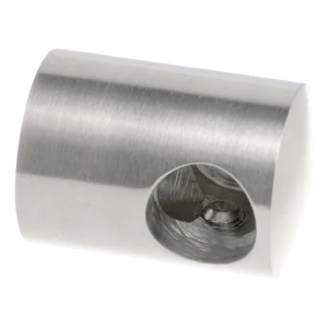 Support d'extrémité gauche PSG pour balustrade pour barre fi 12 mm – acier inoxydable AISI 304 poli