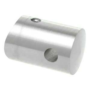 PSG support traversant pour câble ø 6 mm – pour tube 42,4 mm, AISI 304 satiné