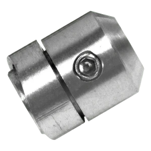 PSG support traversant pour câble ø 6 mm – fixation sur tube 42,4 mm, INOX 304 satiné