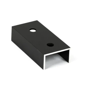 Profielconnector 10cm Geanodiseerd