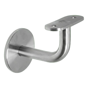 Support mural pour main courante de balustrade Ø 60/14 mm – acier inoxydable AISI 304 satiné