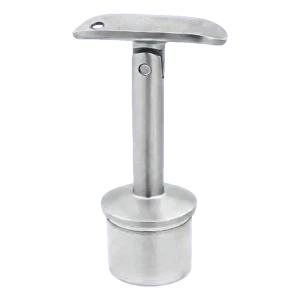 Support de main courante articulé collé PSG AISI 316 – système 42,4 mm, satiné