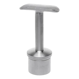 Support de main courante PSG à coller 42,4 mm acier inoxydable AISI 304 satiné H80