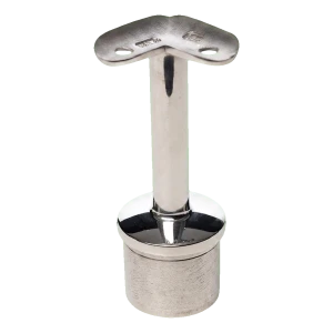 PSG support de main courante d'angle 42,4 mm collé – acier inoxydable AISI 304 poli