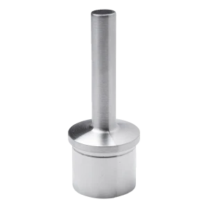 Support de rampe PSG pour soudage ø14 H80 mm – acier inoxydable AISI 304, système 42,4 mm