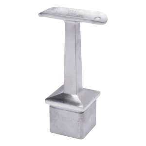 PSG leuningdrager voor roestvrijstalen balustrade 42,4 mm voor paal 40x40 mm – gelijmd, satijn