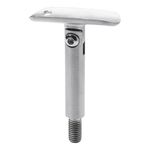 Tige articulée de support de main courante Ø 14×75 mm – acier inoxydable AISI 304, satiné