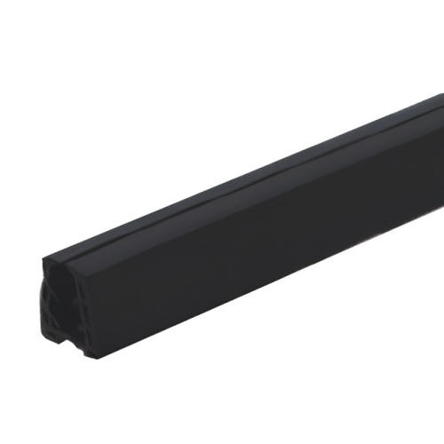 PSG Afdichting voor oplegklem op glas 20–21,5 mm – profiel 24×24 mm, L=2500 mm 001-077 (1)