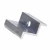 Pince latérale H32 aluminium 6060 trou M8 PV-03-03