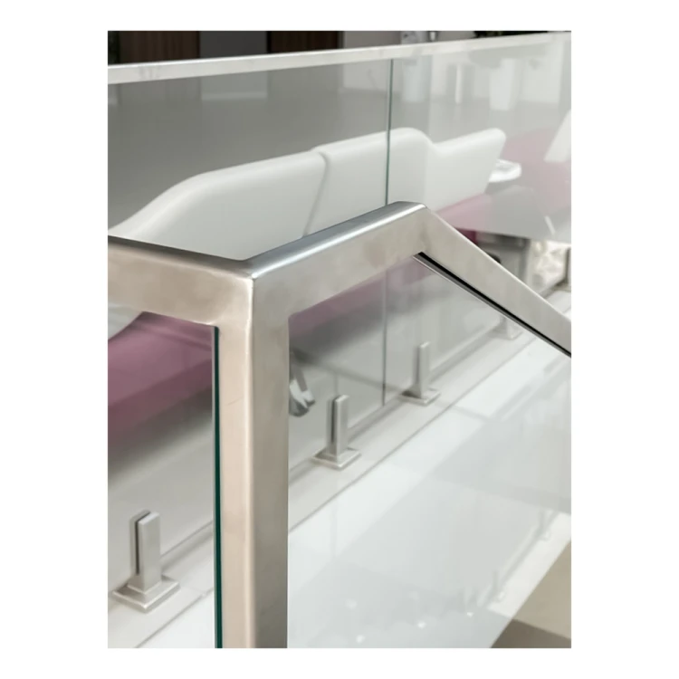 PSG Main courante rapportée sur verre 40x40 mm AISI 304 satinée – 2500 mm 001-082 (4)