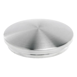 Embout bombé à enfoncer pour tube de balustrade Ø42,4 mm – acier inoxydable AISI 304 satiné