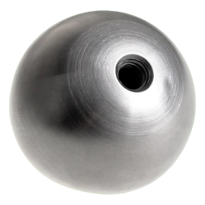 Boule de balustrade à visser pleine ø 20 mm, filetage M6, acier inoxydable satiné