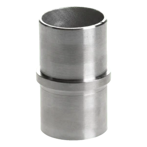 Raccord droit de balustrade pour tube 42,4x2 mm – acier inoxydable AISI 304, collé