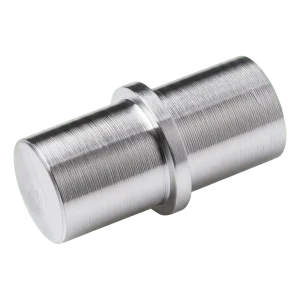 Connecteur droit de balustrade pour tube ø 16 mm – acier inoxydable AISI 304, satiné