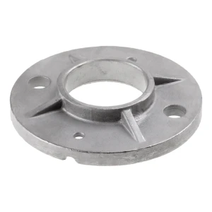 Base de poteau de balustrade à souder renforcée ⌀ 100 mm – acier inoxydable AISI 304