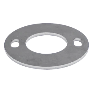 Base de poteau de balustrade à souder fi 80 mm – acier inoxydable AISI 304, système 42,4 mm