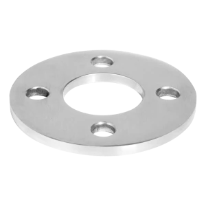 Base pour poteau de balustrade à souder Ø 100 mm – acier inoxydable AISI 304 satiné