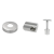 PSG Poteau de balustrade intermédiaire traversant Ø 42,4 mm AISI 304 – 4 supports, satiné 001-204 (3)