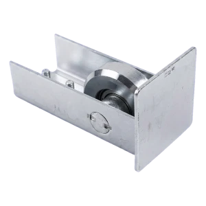 PSG Rouleau d'approche 80 avec terminaison pour portail coulissant autoportant