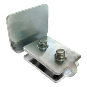 PSG terminaison de profil de roulement pour portails suspendus 35×32 mm galvanisée