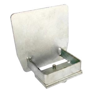 PSG terminaison de profil de roulement pour portail coulissant – rail 140×140 mm acier