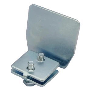 PSG terminaison de profil de guidage pour portail coulissant 68x68 galvanisée