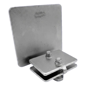 PSG finition de profil de rail de roulement pour portail coulissant 80x80 mm galvanisé