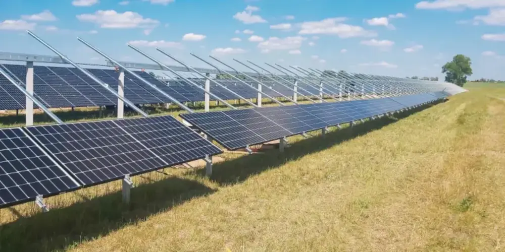 Grondstructuur - Fotovoltaïsche boerderij